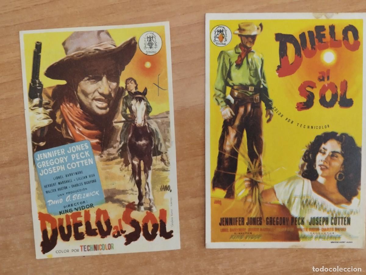 Cine: verde-PROGRAMA DE CINE-- DUELO AL SOL - Foto 1