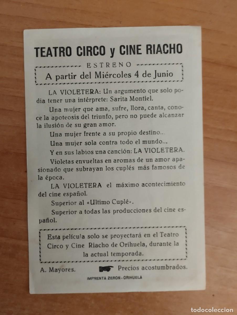 Cine: verde-PROGRAMA DE CINE-- LA VIOLETERA. ct - Foto 2