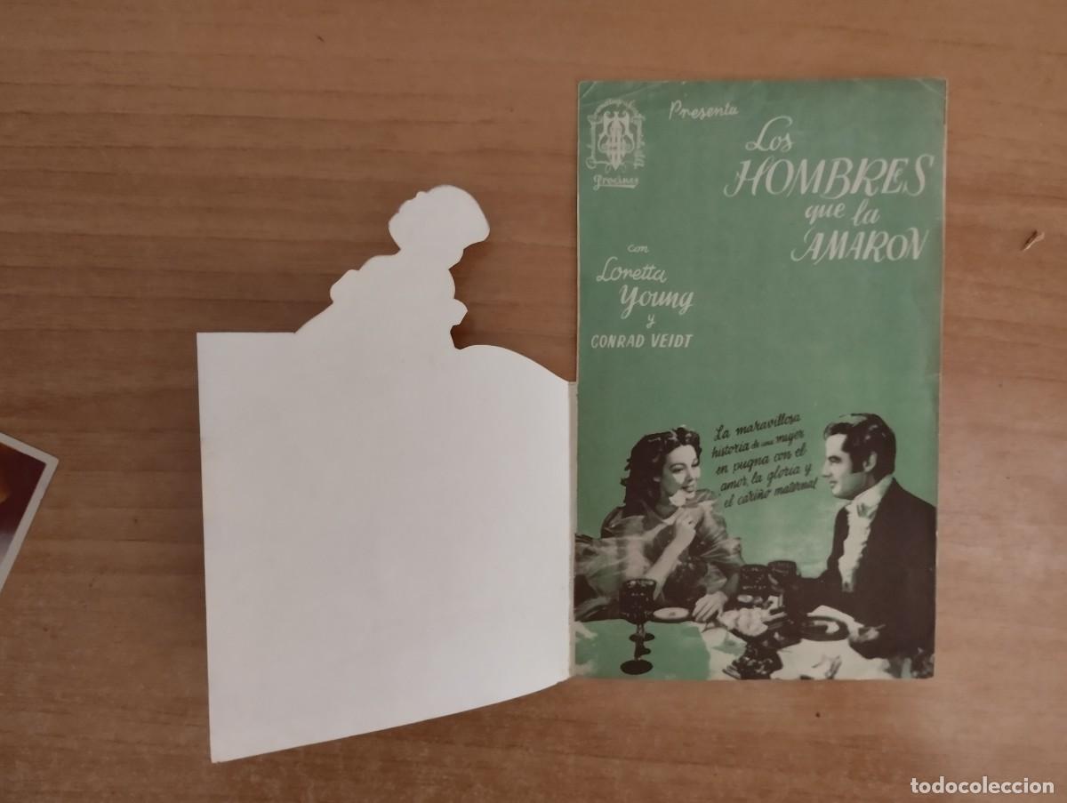 Cine: verde-PROGRAMA DE CINE-- LOS HOMBRES QUE LA AMARON - Foto 2
