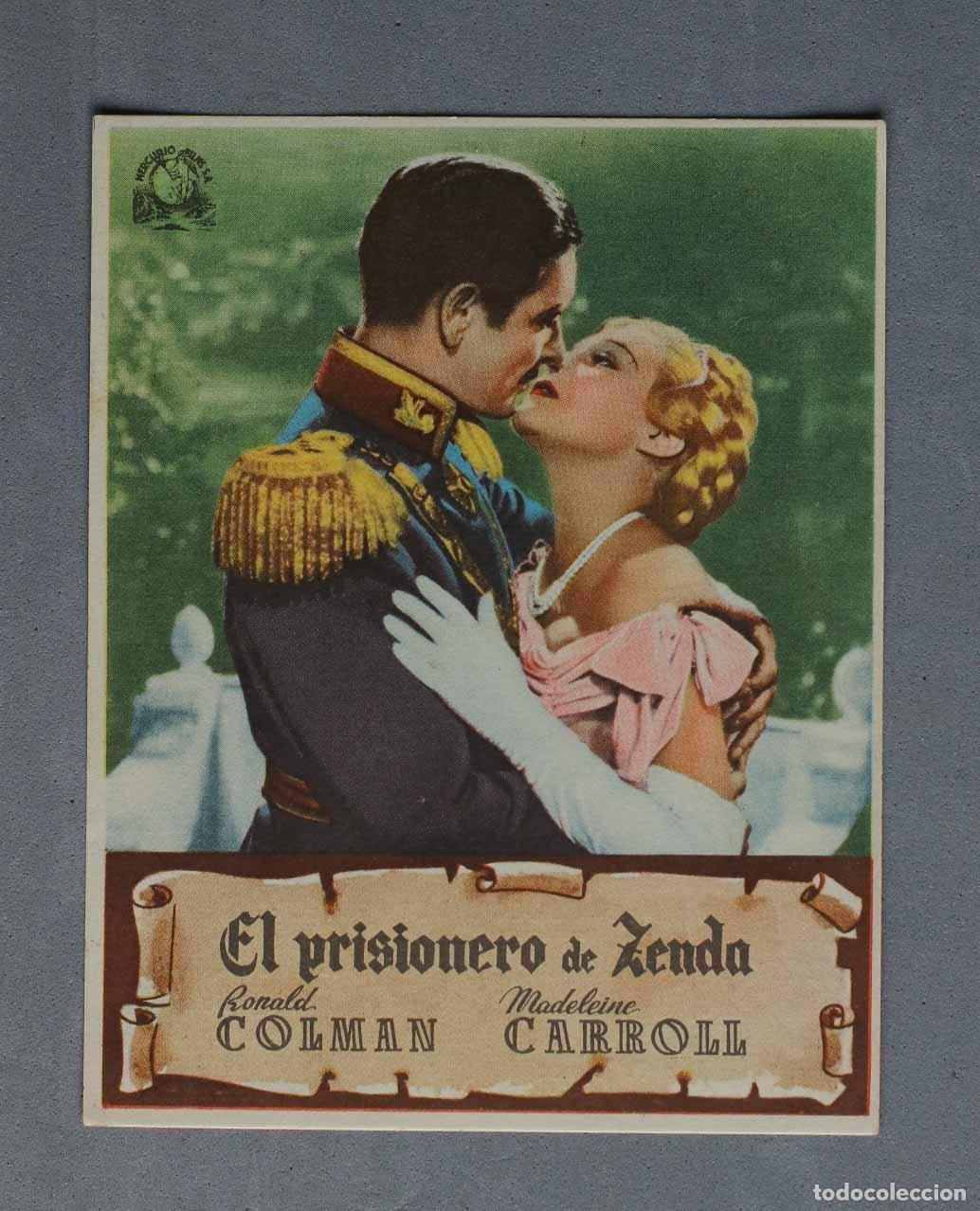 Cine: PROGRAMA DE CINE. EL PRISIONERO DE ZENDA - Foto 1