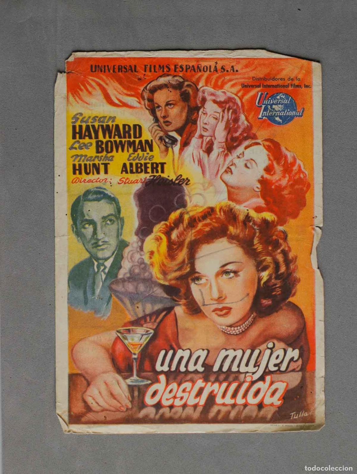 Cine: PROGRAMA DE CINE. UNA MUJER DESTRUIDA - Foto 1