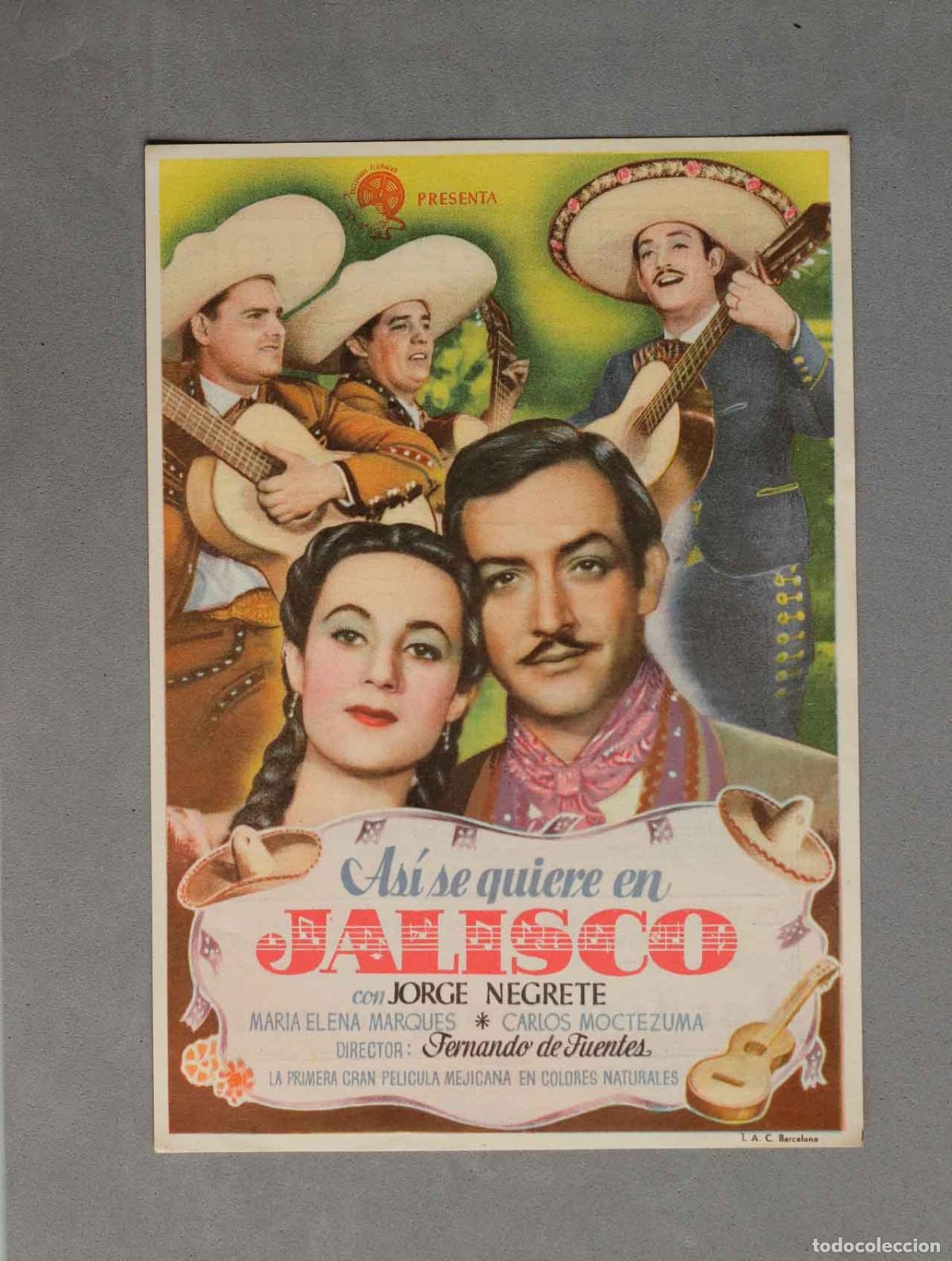 Cine: PROGRAMA DE CINE. ASI SE QUIERE EN JALISCO - Foto 1
