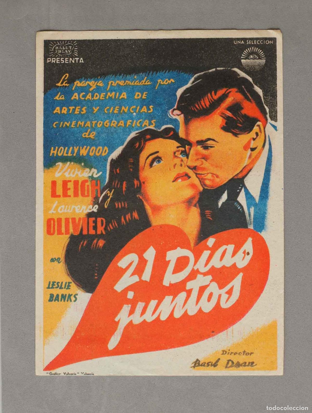 Cine: PROGRAMA DE CINE. 21 DIAS JUNTOS - Foto 1