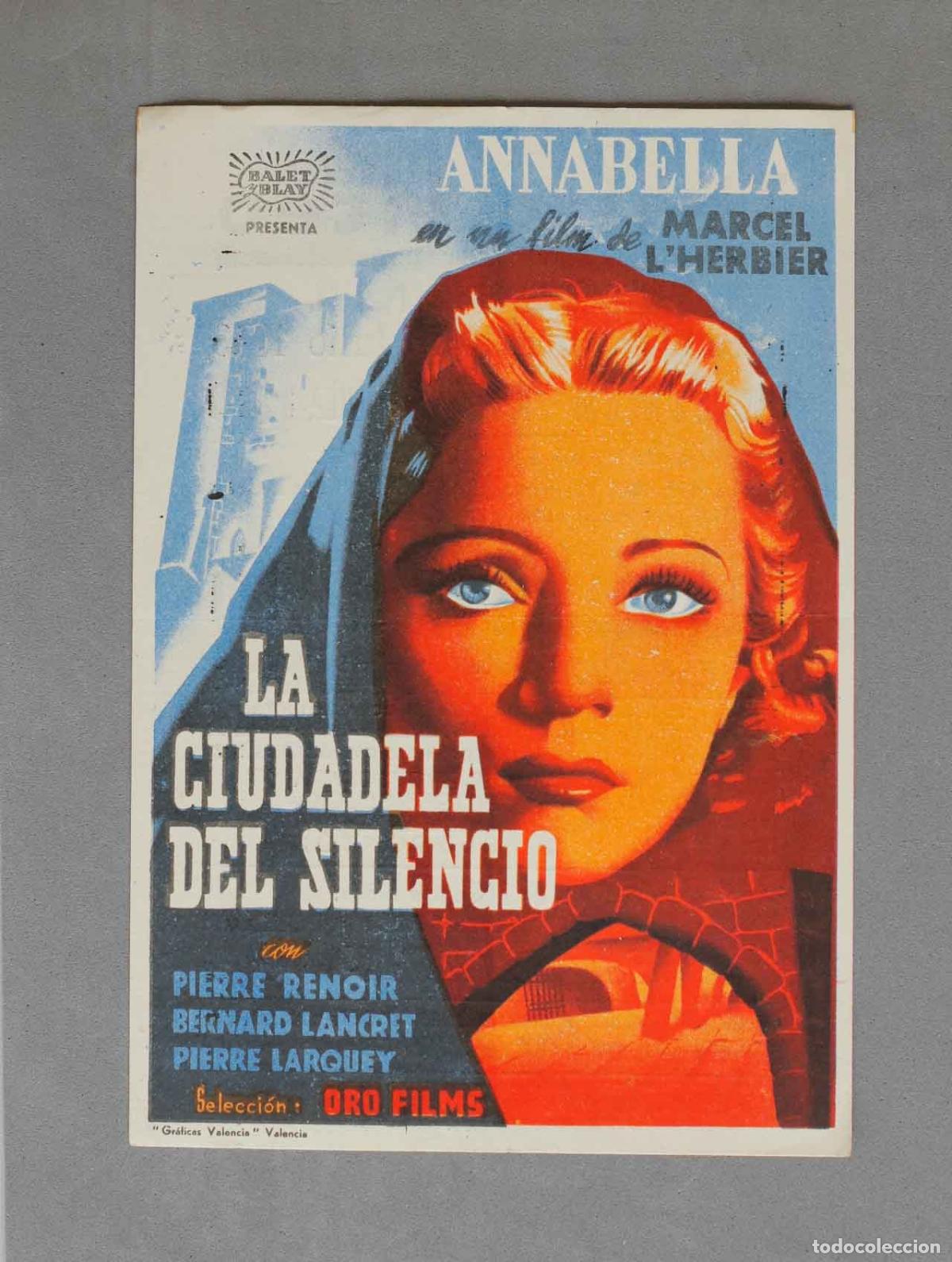 Cine: PROGRAMA DE CINE. LA CIUDADELA DEL SILENCIO - Foto 1