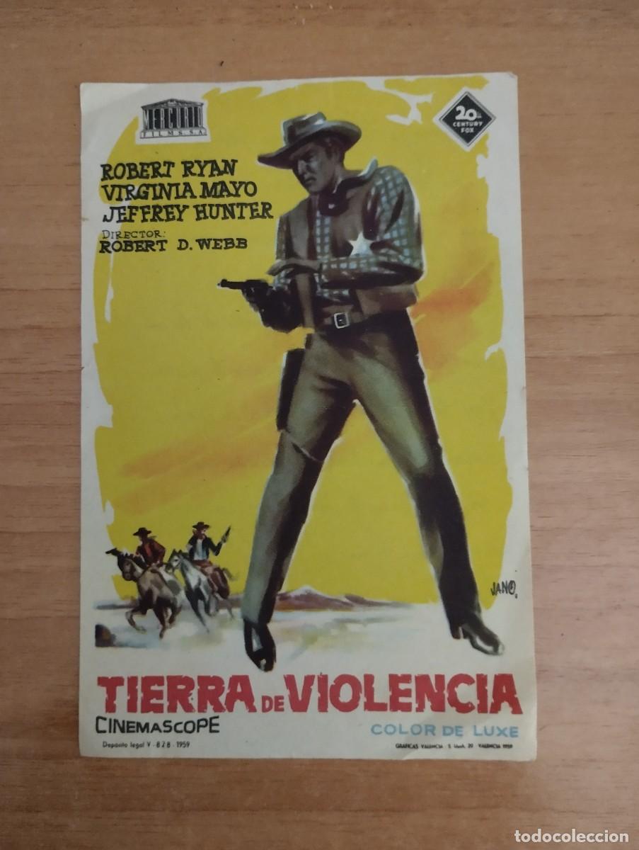 Cine: verde- PROGRAMA DE CINE--TIERRA DE VIOLENCIA