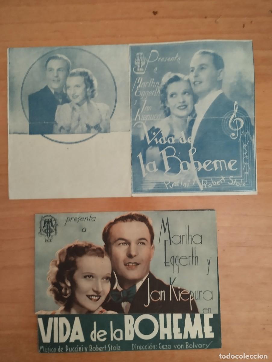 Cine: verde- PROGRAMA DE CINE-- VIDA DE LA BOHEME - Foto 1