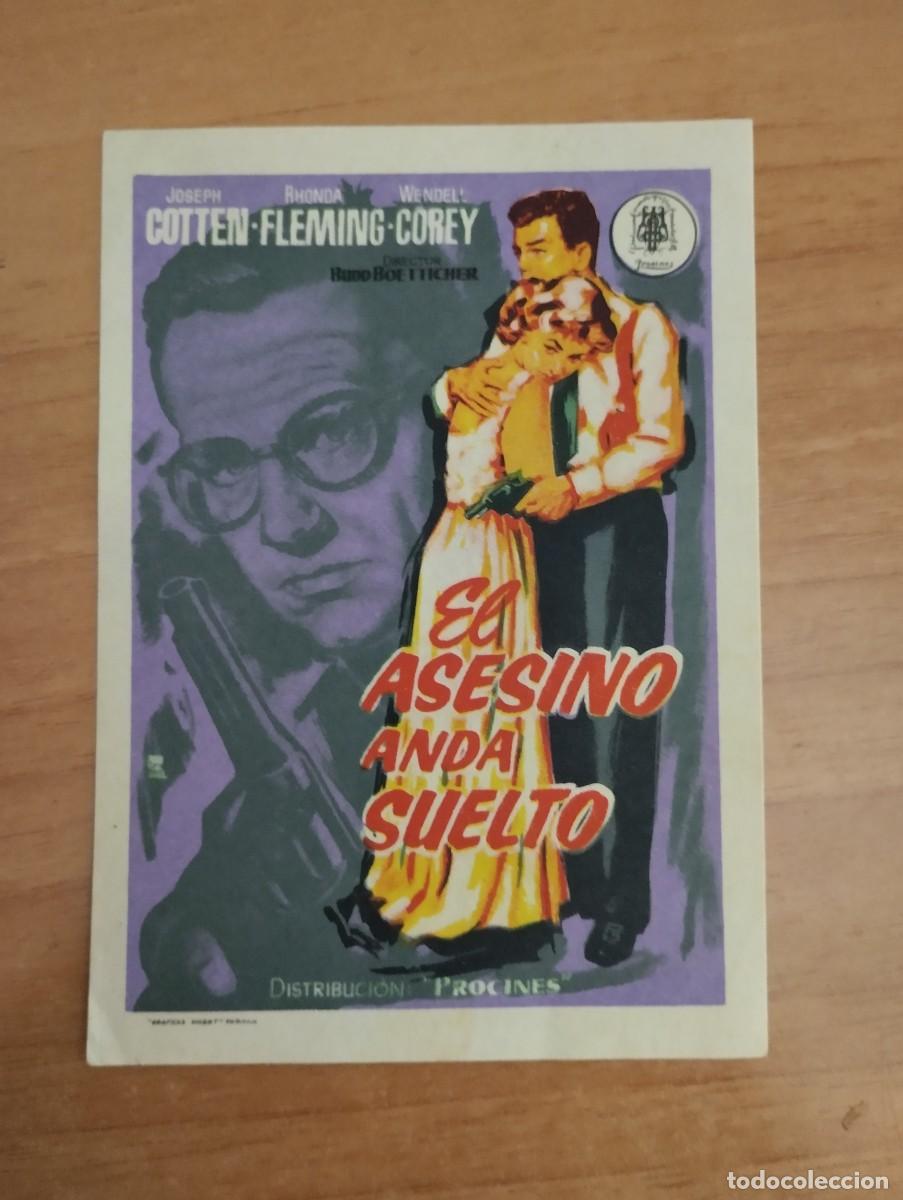 Cine: verde- PROGRAMA DE CINE-- EL ASESINO ANDA SUELTO - Foto 1