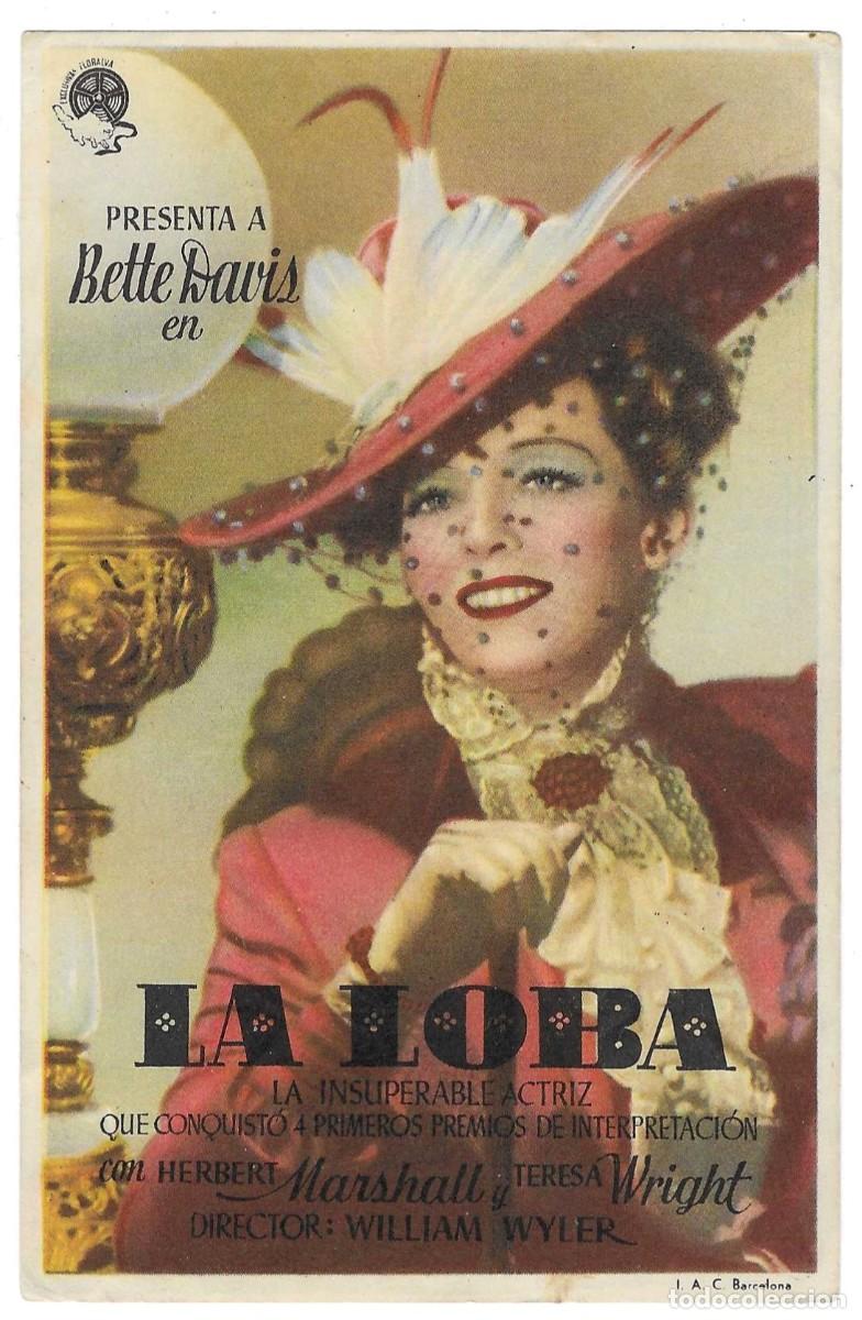 Cine: Programa Cine. La Loba. Bette Davis. 19-1637 - Foto 1