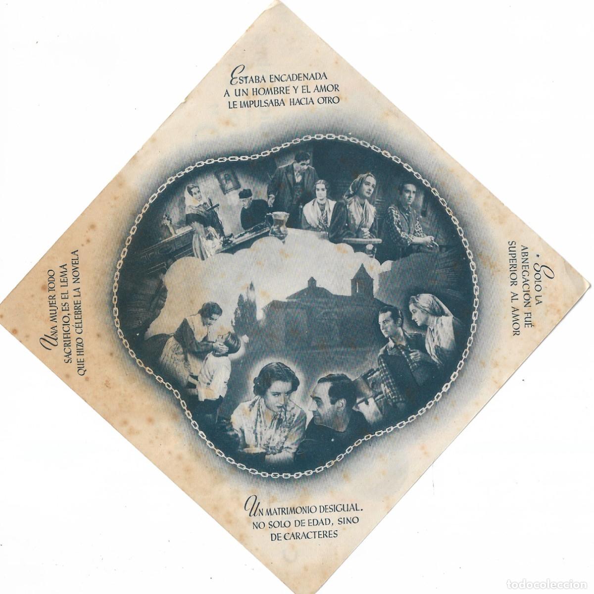 Cine: PG - PROGRAMA DOBLE - ADVERSIDAD - LEONOR FABREGAS - SALA ASTORIA - 1944. - Foto 2