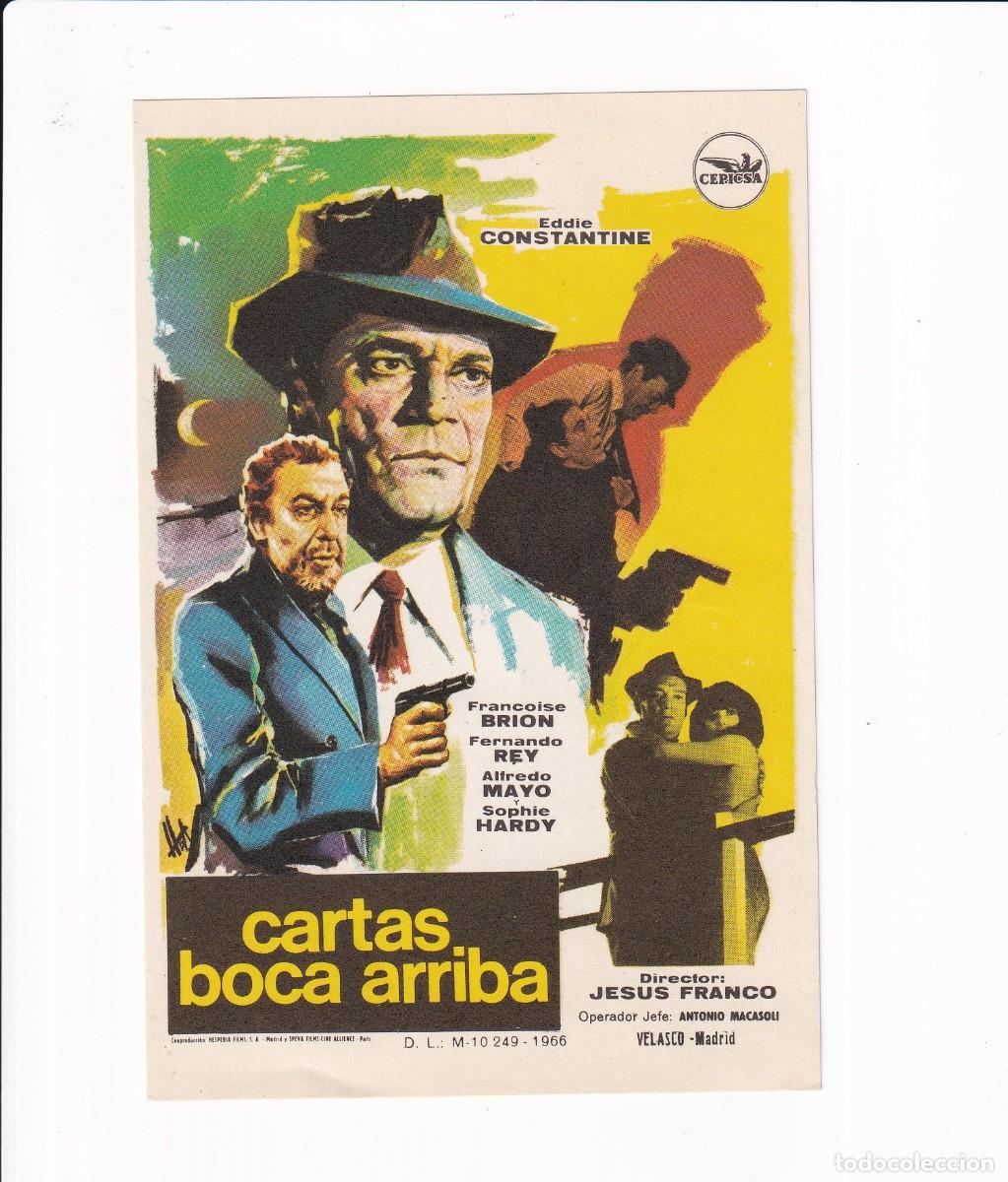 Cine: CARTAS BOCA ARRIBA .- EDDIE CONSTANTINE