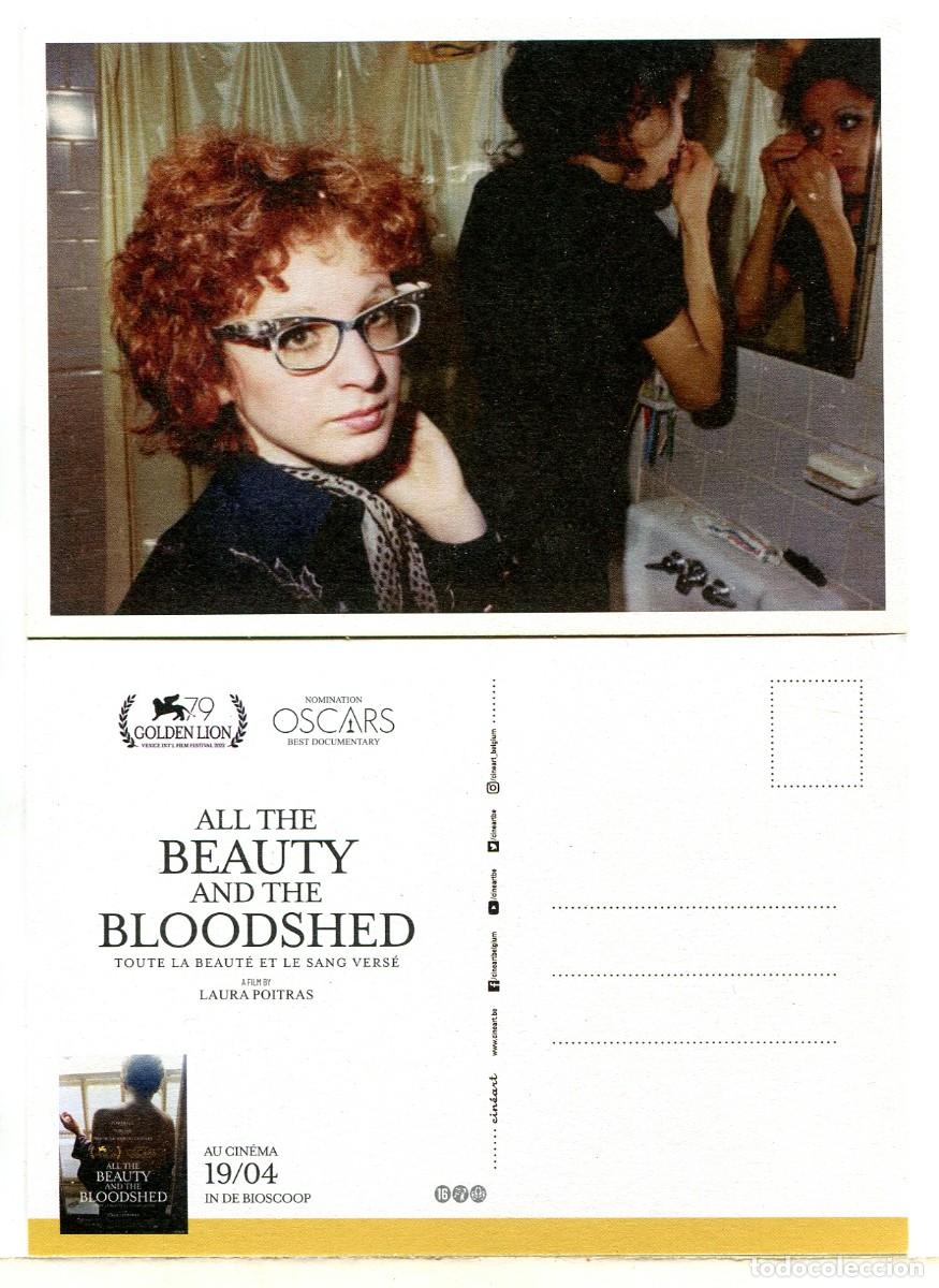 Cine: ALL THE BEAUTY AND THE BLOODSHED (TODA LA BELLEZA Y EL DERRAME DE SANGRE) P0STAL.