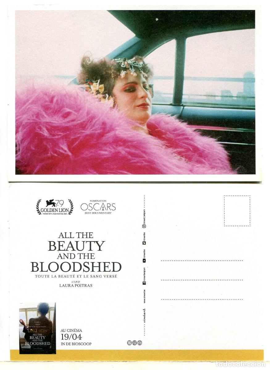 Cine: ALL THE BEAUTY AND THE BLOODSHED (TODA LA BELLEZA Y EL DERRAME DE SANGRE)P0STAL.
