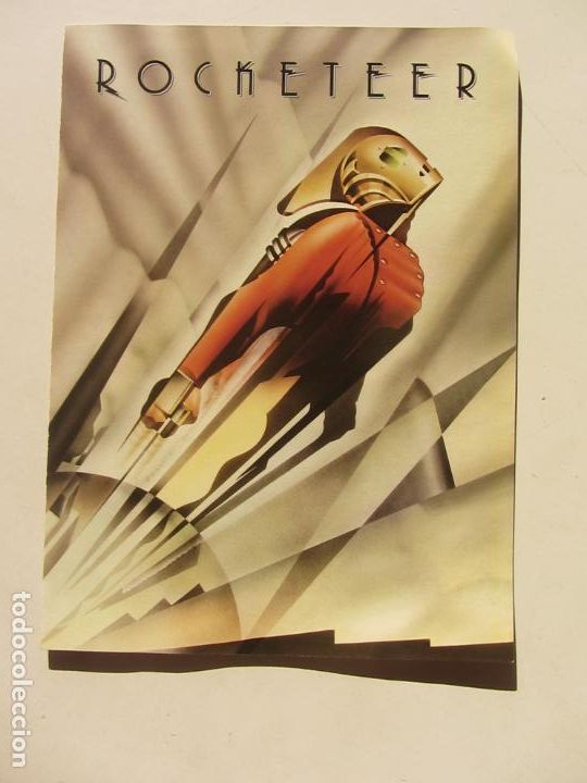 Cine: rocketeer jennifer connelly - folleto de mano original estreno ARX202