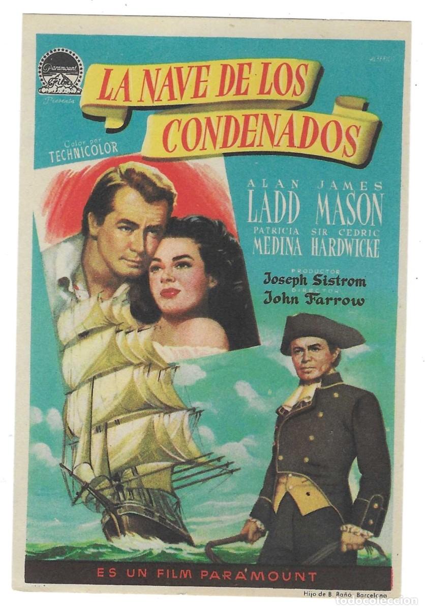 Cine: Programa Cine. La Nave de los condenados. Alan Ladd. 19-1661 - Foto 1