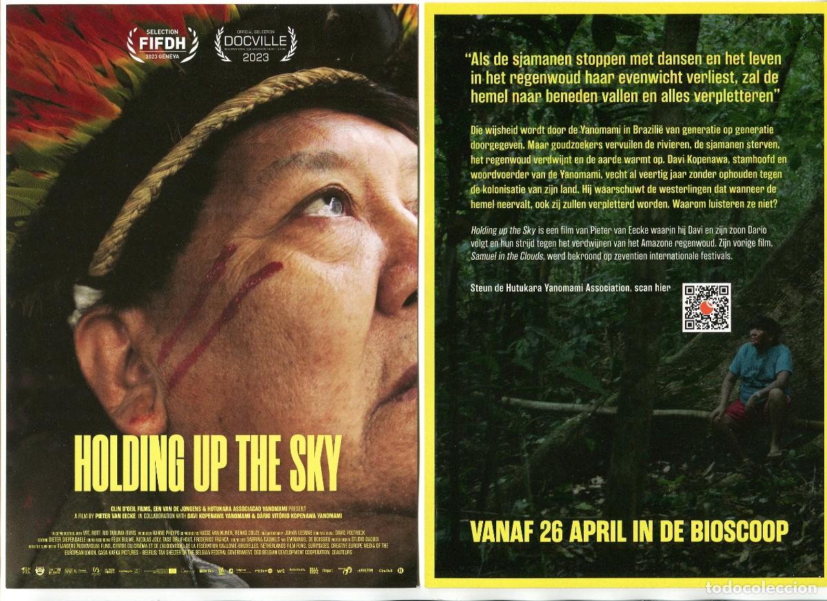 Cine: HOLDING UP THE SKY, de Peter Van Eecke. 15 X 21 cms. - Foto 1