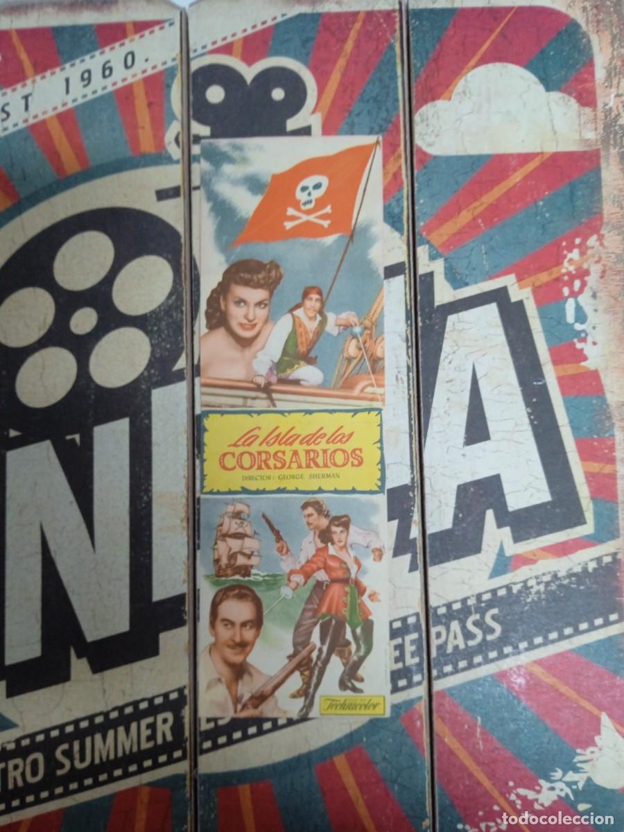 Cine: La isla de los corsarios Doble con publicidad Sal&oacute;n Villaflores Jodar