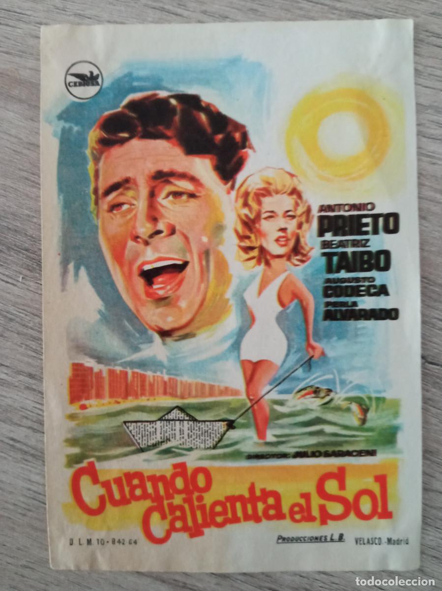 Cine: CUANDO CALIENTA EL SOL, ANTONIO PRIETO - Foto 1