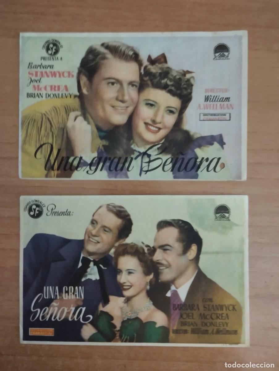 Cine: verde-- PROGRAMA DE CINE - UNA GRAN SE&Ntilde;ORA - Foto 1