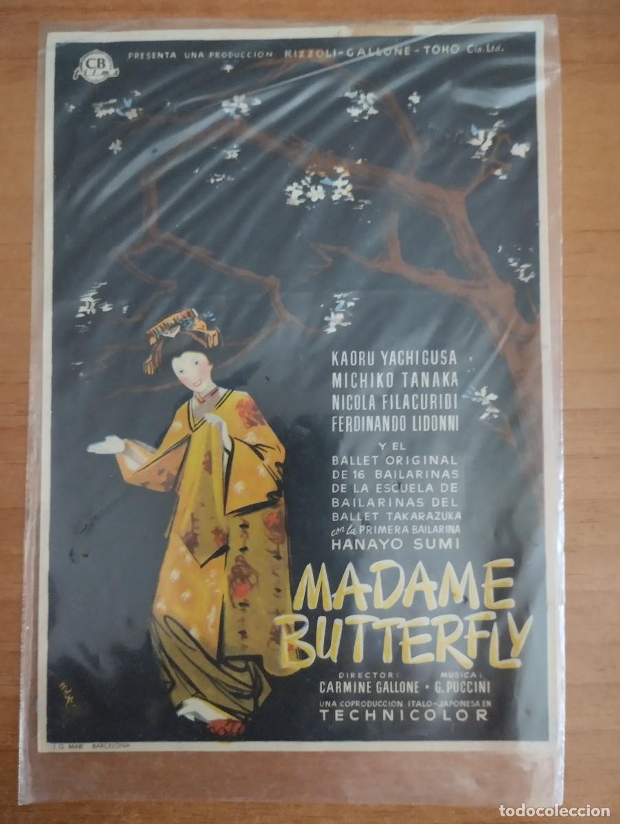 Cine: verde-- PROGRAMA DE CINE --- MADAME BUTTERFLY - Foto 1
