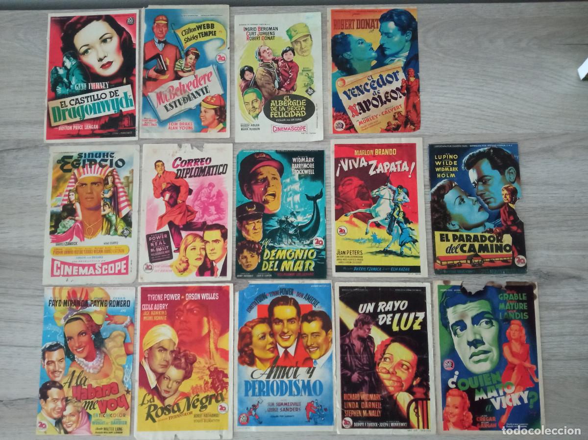 Cine: SOLIG&Oacute;, 14 FOLLETOS CON DEFECTOS - Foto 1