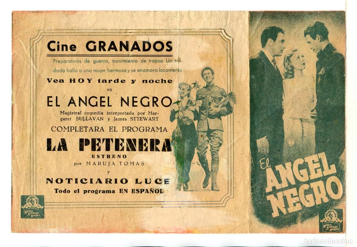 Cine: EL &Aacute;NGEL NEGRO, con James Stewart.