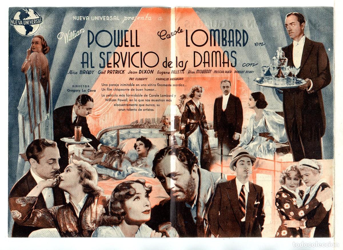 Cine: AL SERVICIO DE LAS DAMAS, con William Powell. - Foto 2