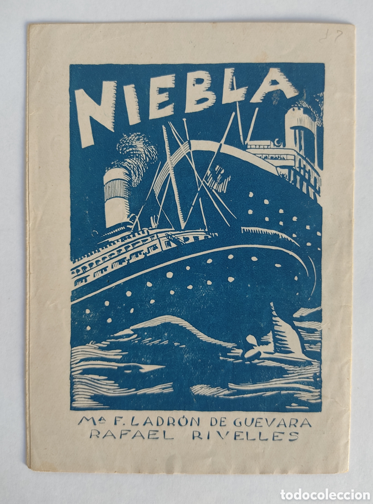 Cine: programa a&ntilde;os 30 niebla osso Benito Perojo Azul - Foto 1