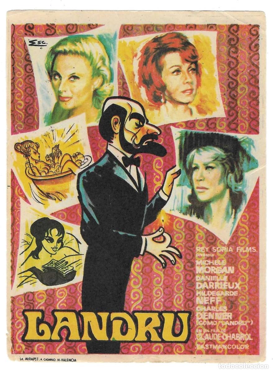 Cine: Programa Cine. Landru. Michele Morgan. 19-1663 - Foto 1