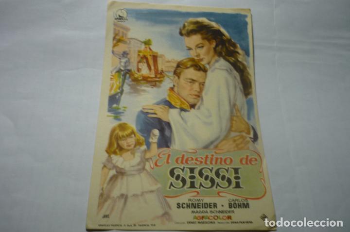 Cine: programa el destino de sissi .- romi schneider - Foto 1