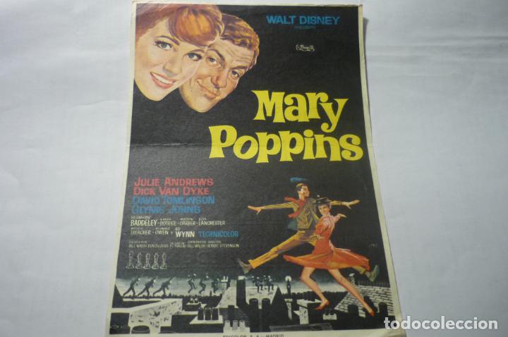 Cine: programa mary poppins- julie andrews publicidad