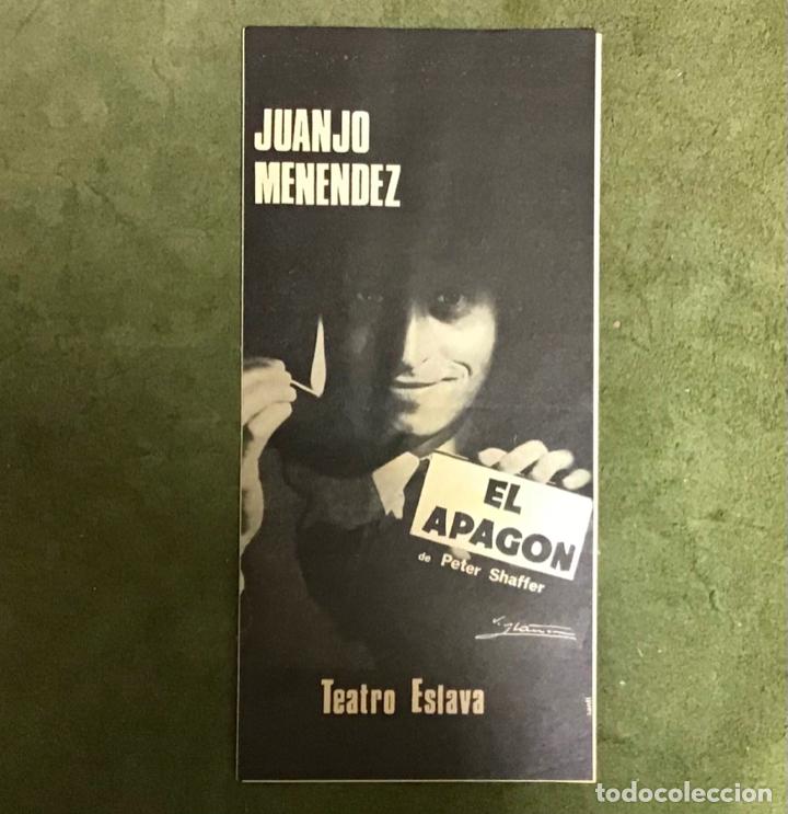 Cine: EL APAG&Oacute;N, PROGRAMA DE MANO 1968 - Foto 1