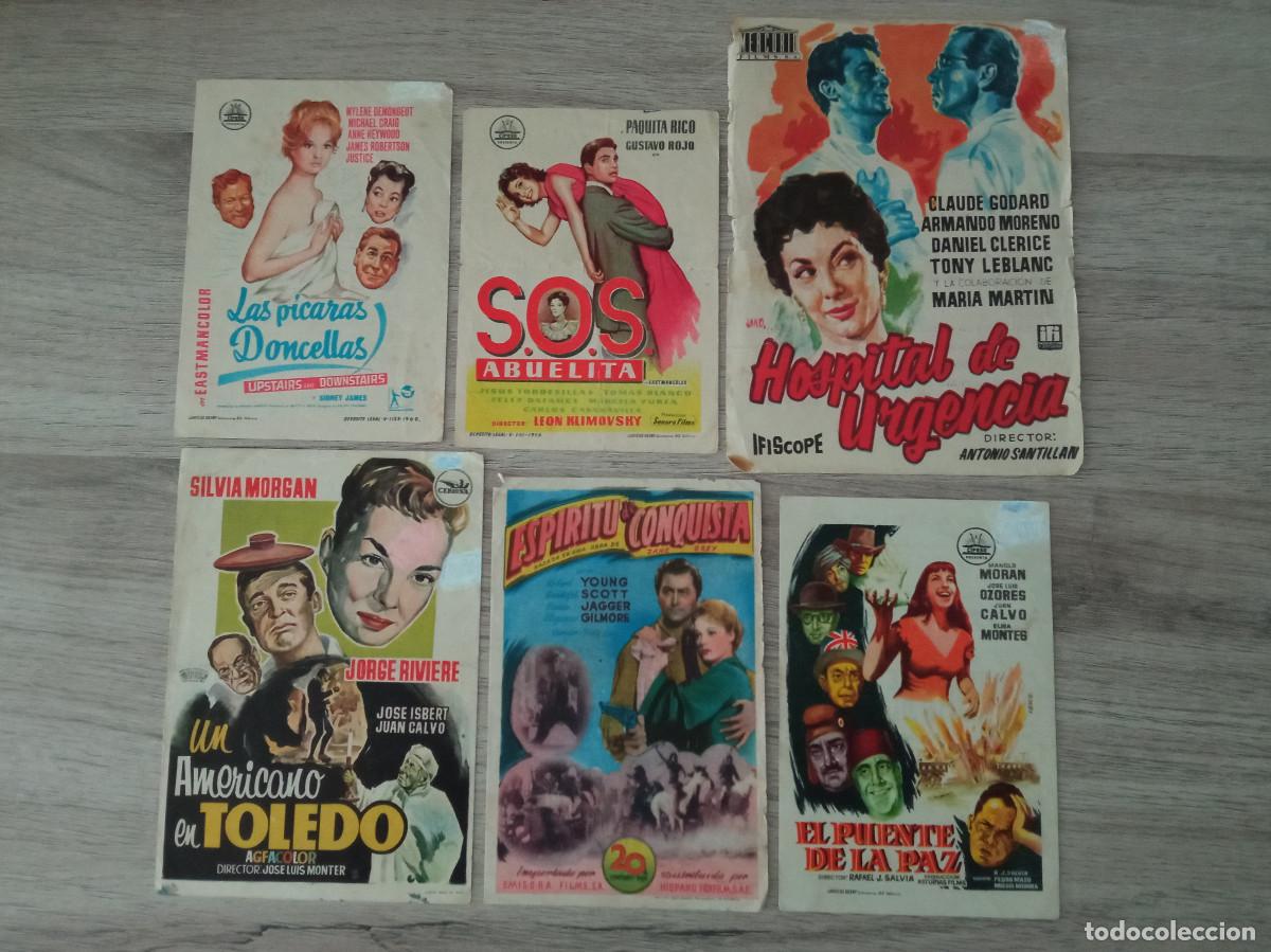 Cine: LEON, 6 FOLLETOS DE CINE - Foto 1