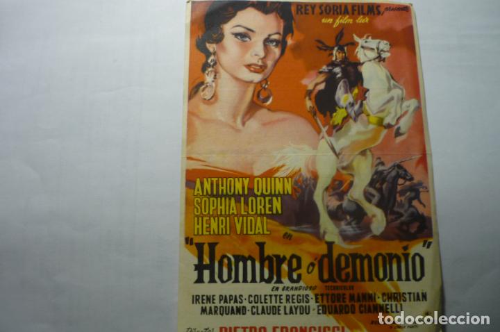 Cine: PROGRAMA HOMBRE O DEMONIO .SOFIA LOREN PUBLICIDAD - Foto 1