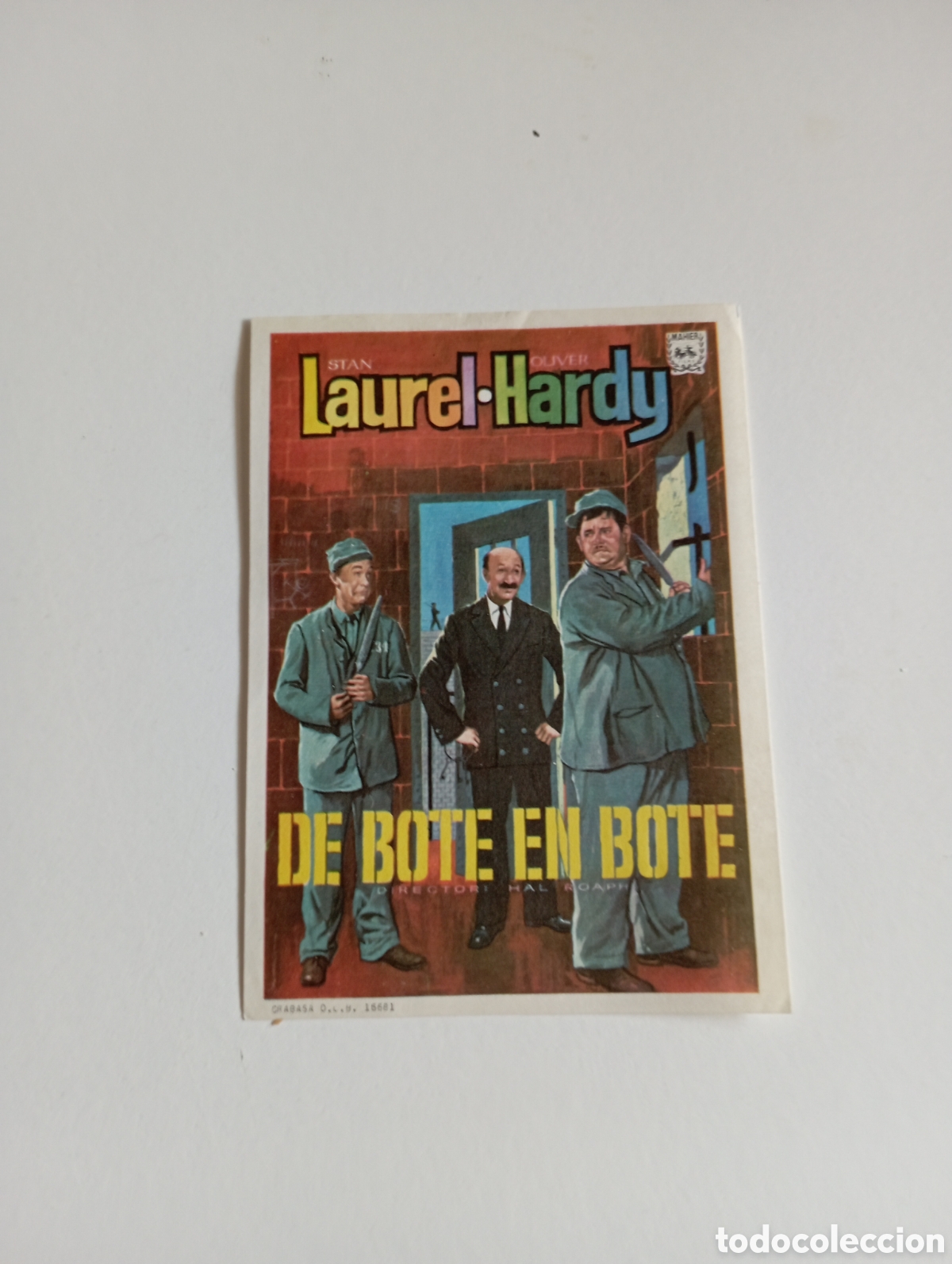 Cine: Programa de mano Laurel-Hardy - Foto 1