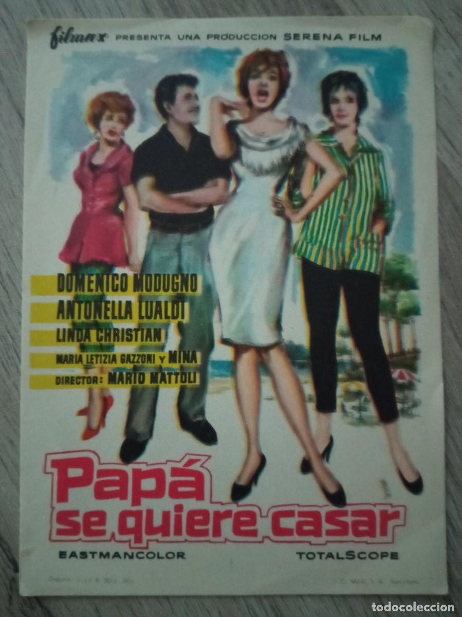 Cine: PAP&Aacute; SE QUIERE CASAR, DOMENICO MODUGNO - Foto 1