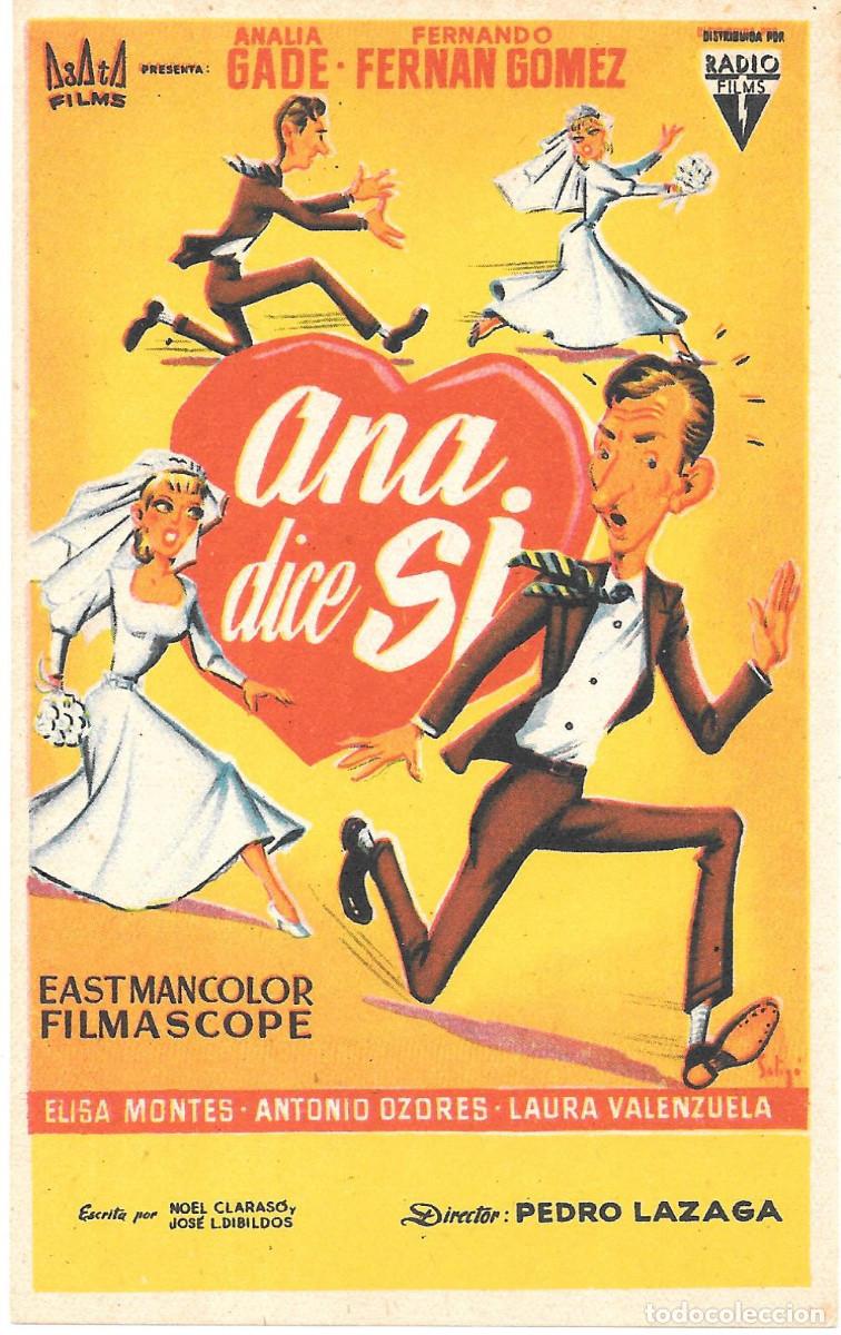 Cine: Ana dice s&iacute;. Dise&ntilde;o: Solig&oacute; - Foto 1