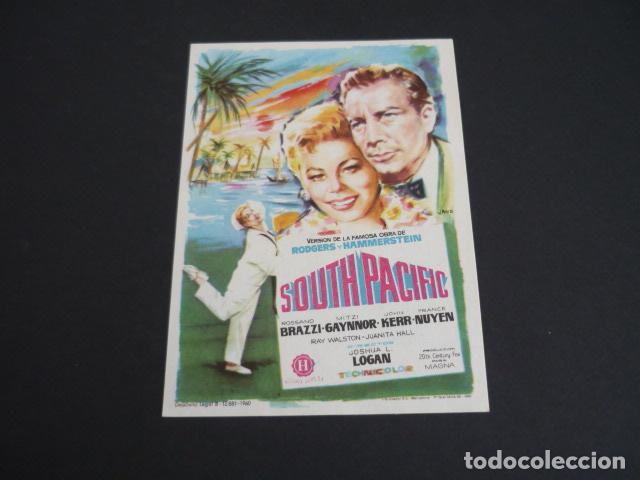 Cinema: SOUTH PACIFIC PROGRAMA DE MANO SIN PUBLICIDAD