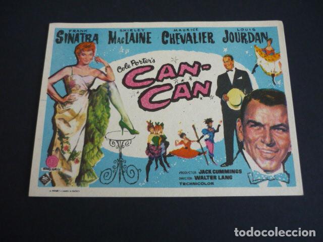 Cine: CAN-CAN PROGRAMA DE MANO SIN PUBLICIDAD - Foto 1