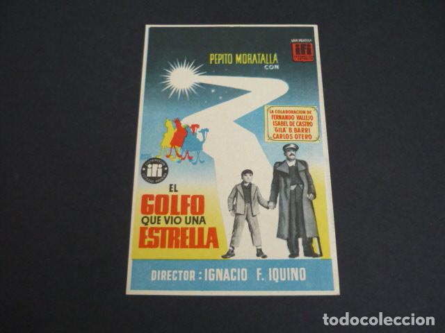 Cine: EL GOLFO QUE VIO UNA ESTRELLA PROGRAMA DE MANO SIN PUBLICIDAD - Foto 1