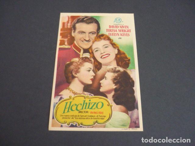 Cine: HECHIZO PROGRAMA DE MANO SIN PUBLICIDAD - Foto 1