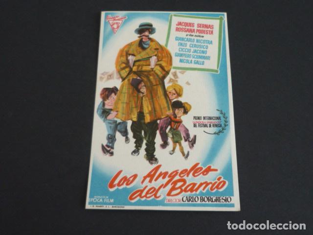 Cine: LOS ANGELES DEL BARRIO PROGRAMA DE MANO SIN PUBLICIDAD - Foto 1