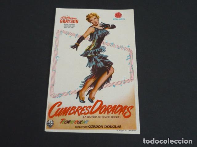 Cine: CUMBRES DORADAS PROGRAMA DE MANO SIN PUBLICIDAD - Foto 1