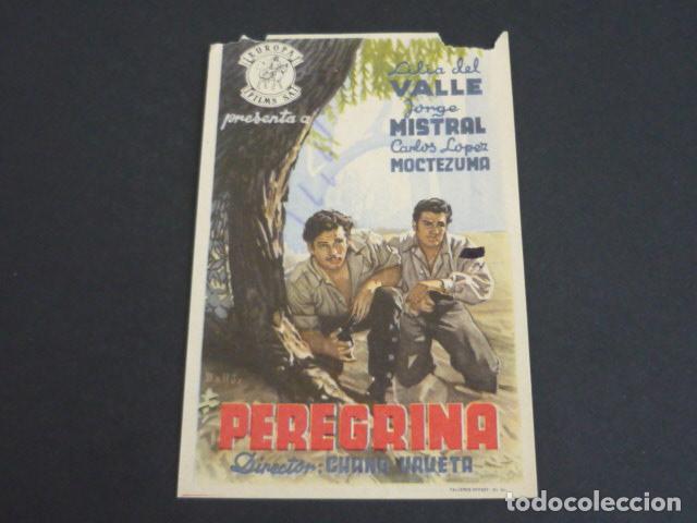 Cinema: PEREGRINA PROGRAMA DE MANO SIN PUBLICIDAD