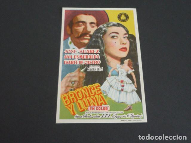 Cine: BRONCE Y LUNA PROGRAMA DE MANO SIN PUBLICIDAD - Foto 1