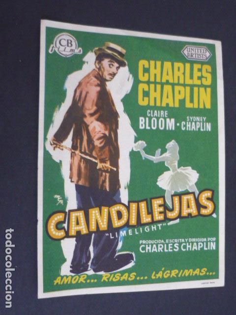 Cine: CANDILEJAS PROGRAMA DE MANO SIN PUBLICIDAD - Foto 1