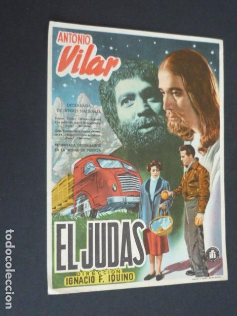 Cine: EL JUDAS PROGRAMA DE MANO SIN PUBLICIDAD - Foto 1