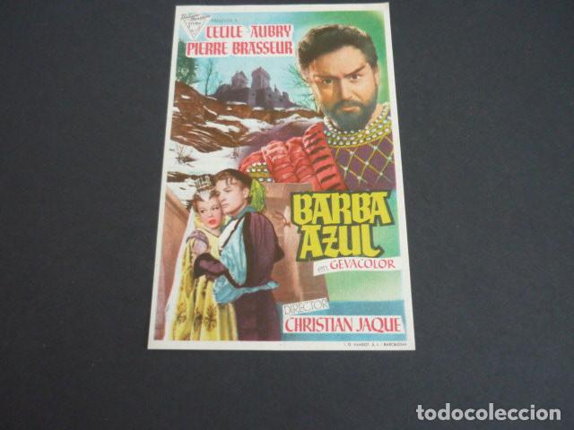 Cine: BARBA AZUL PROGRAMA DE MANO SIN PUBLICIDAD - Foto 1