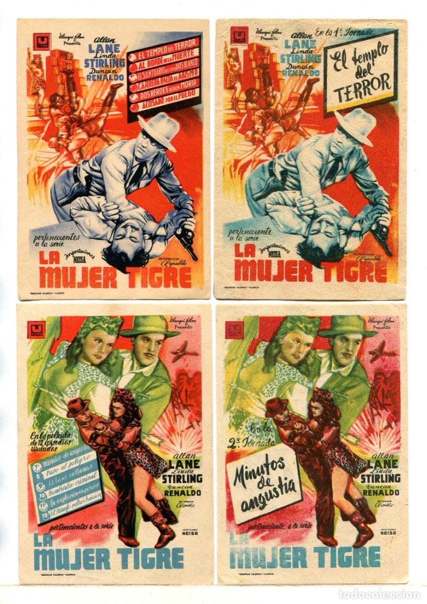 Cine: LA MUJER TIGRE, con Allan Lane. - Foto 1