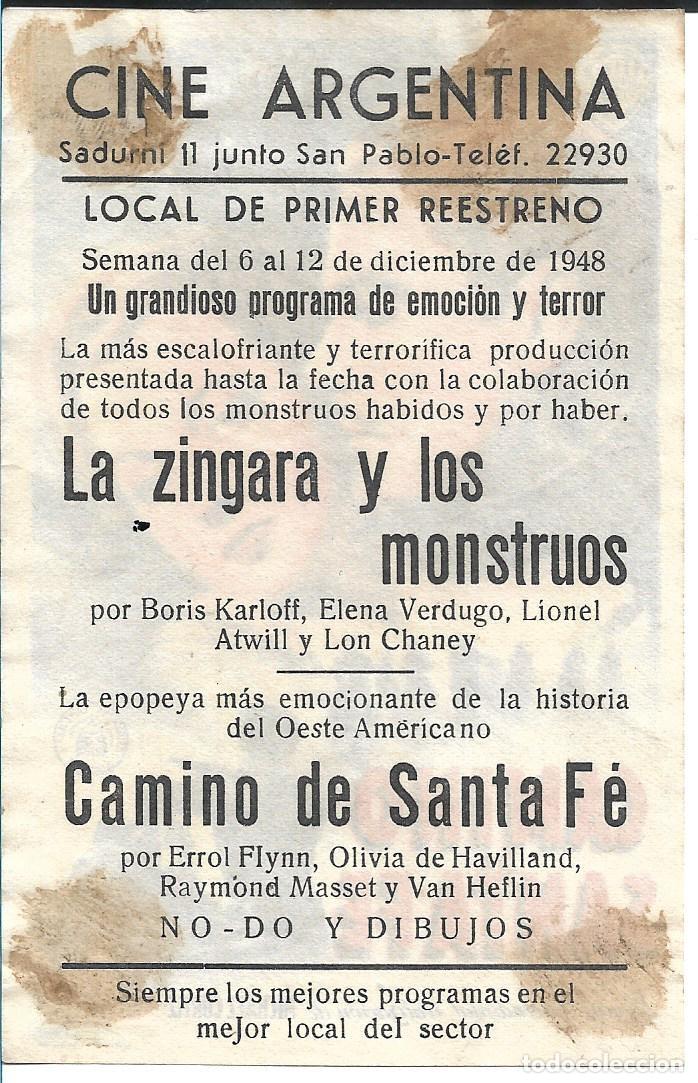 Cine: PROGRAMA DE CINE CON PUBLICIDAD - Foto 2