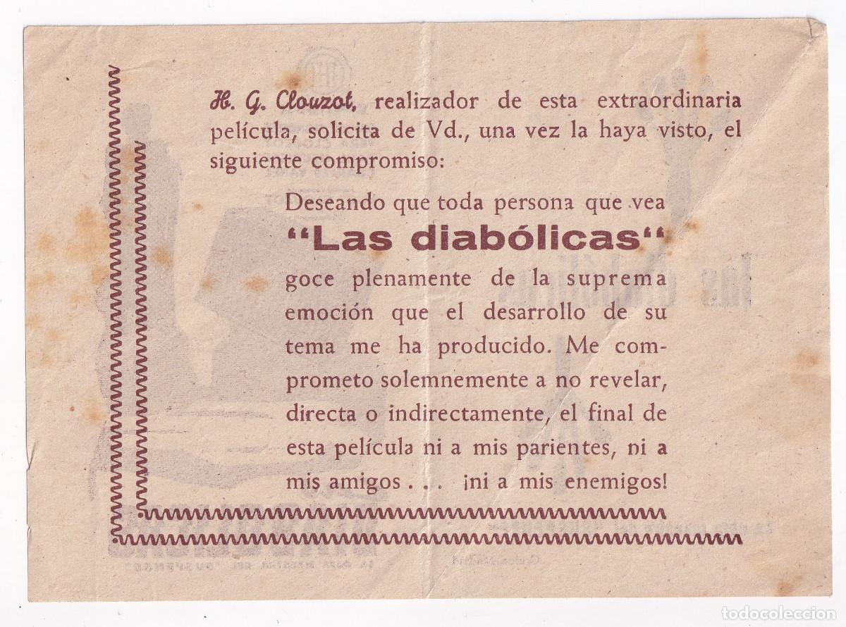 Cine: LAS DIAB&Oacute;LICAS. LA OBRA MAESTRA DEL SUSPENSE - Foto 2
